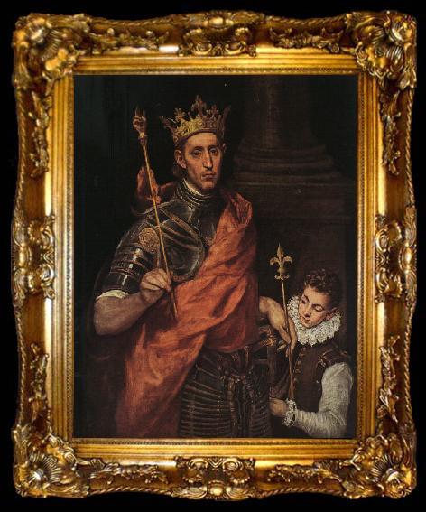 framed  El Greco St. Louis, ta009-2